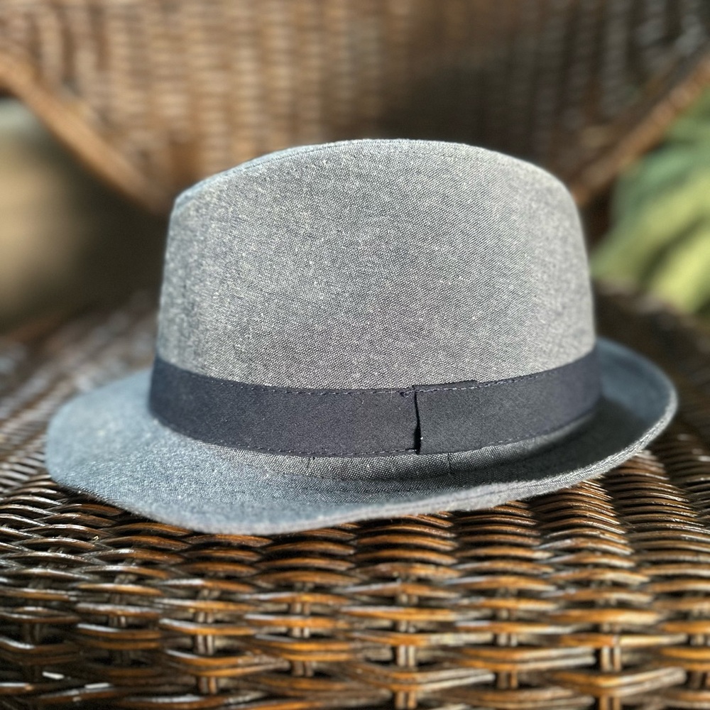 Old Navy Gray Fedora Hat